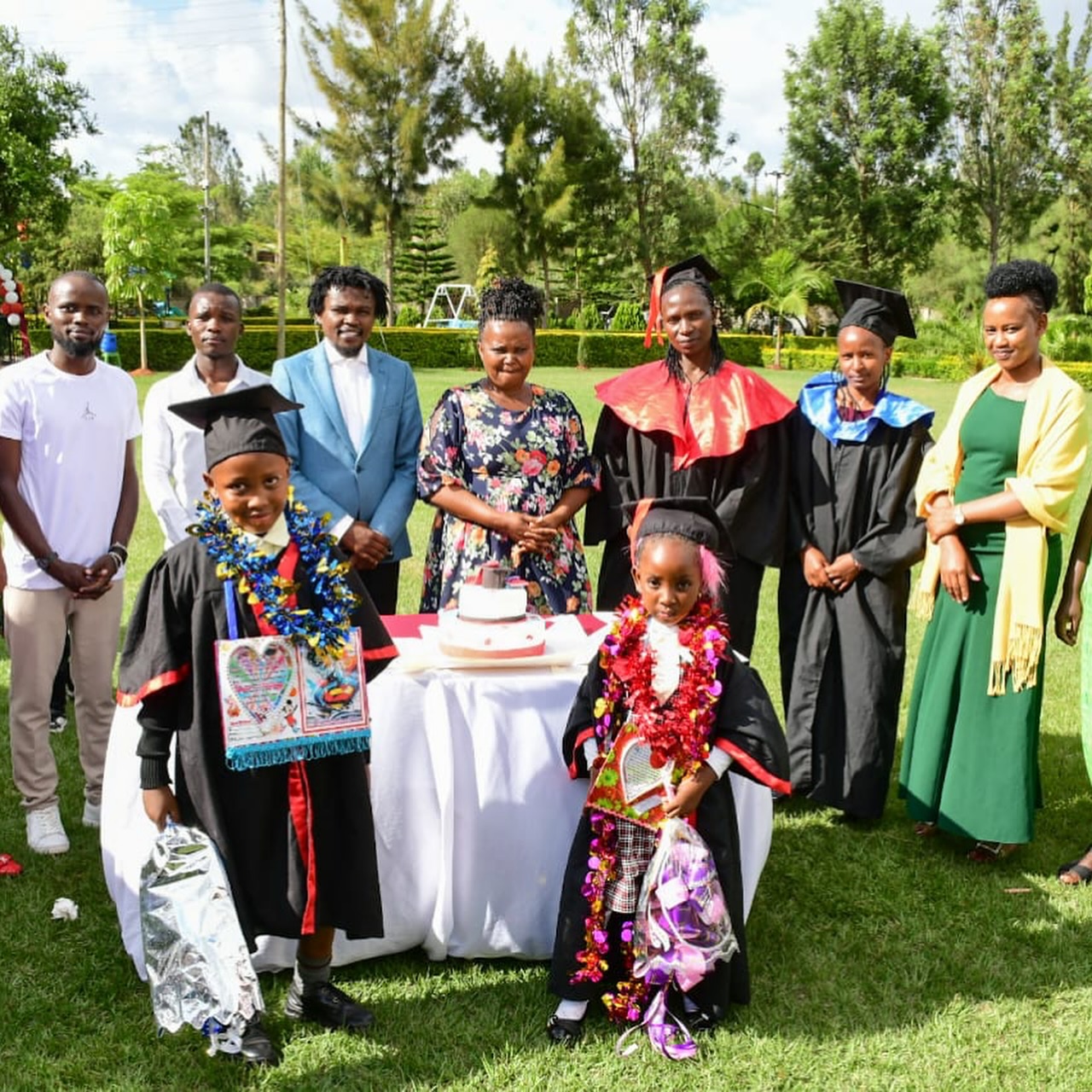 Graduation celebration at St. Martin's De Porres School